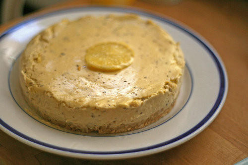 Earl Grey tea cheesecake