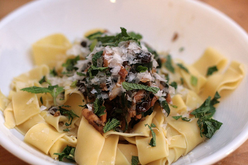 Zucchini Pappardelle