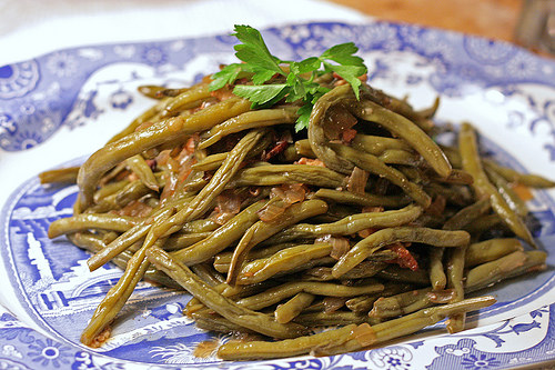 Slow Cooked Green Beans