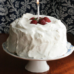 Strawberry Orange Cream Cake – Happy Birthday, The Domestic Front!