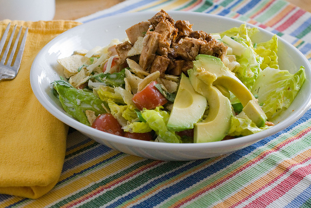 California Pizza Kitchen BBQ chicken chopped salad