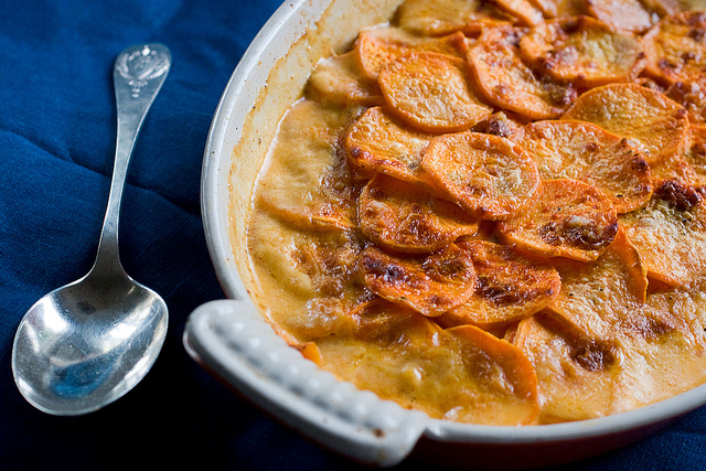 Scalloped Sweet Potatoes