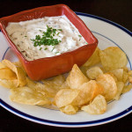 Onion Dip Made from Scratch in the Slow Cooker