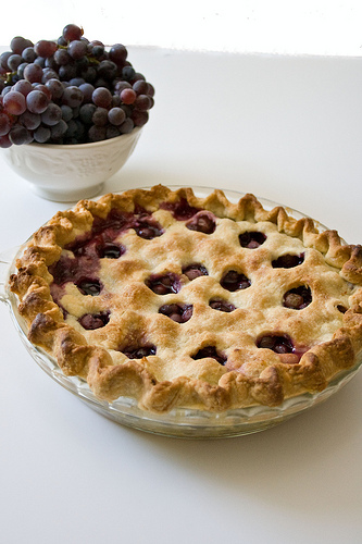 Thomcord Grape Pie