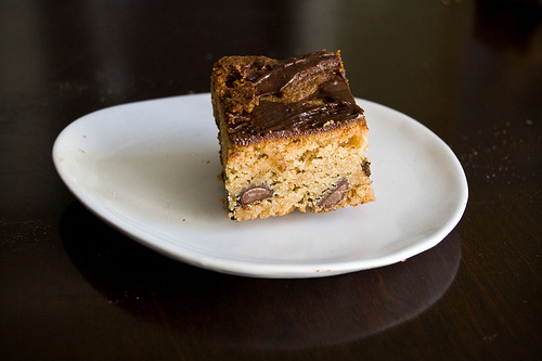 Hazelnut Blondies