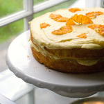 Moist Orange Layer Cake with Orange Buttercream