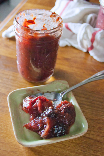 Cranberry Apple Chutney