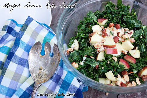 Meyer Lemon Kale Salad