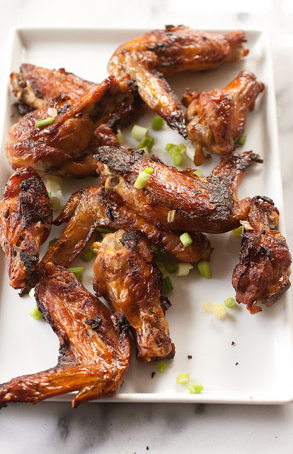 Crispy Chinese Garlic Chicken Wings