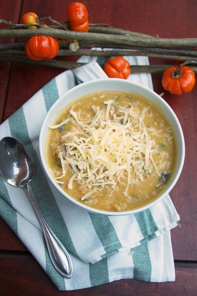 Pumpkin White Chicken Chili