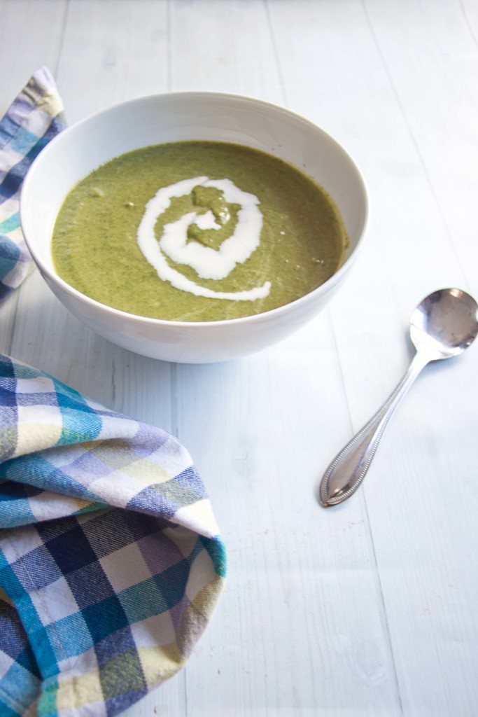 Spinach Sweet Potato Soup