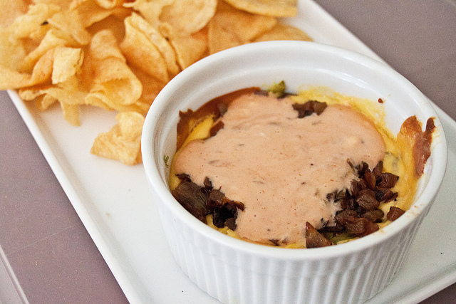 Super Bowl Appetizer, cheeseburger dip In-n-out double double